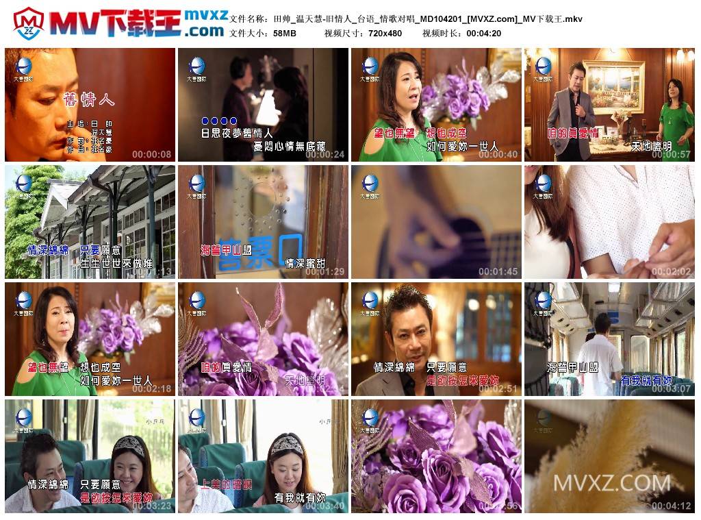 田帅_温天慧-旧情人_台语_情歌对唱_MD104201